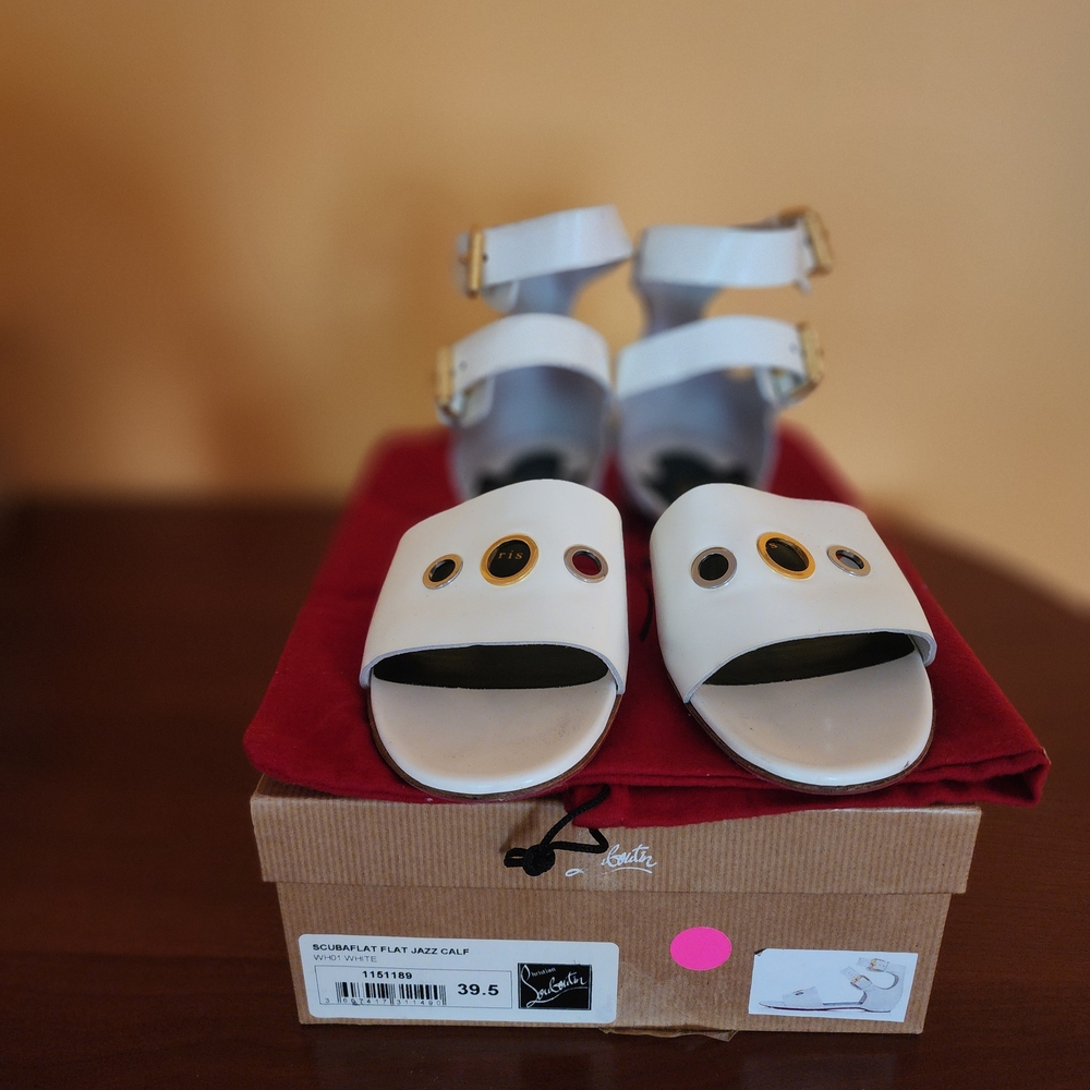 Christian Louboutin SCUBAFLAT FLAT JAZZ CALIF 39.5